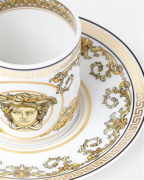 taça versace|versace virtus gala espresso cup.